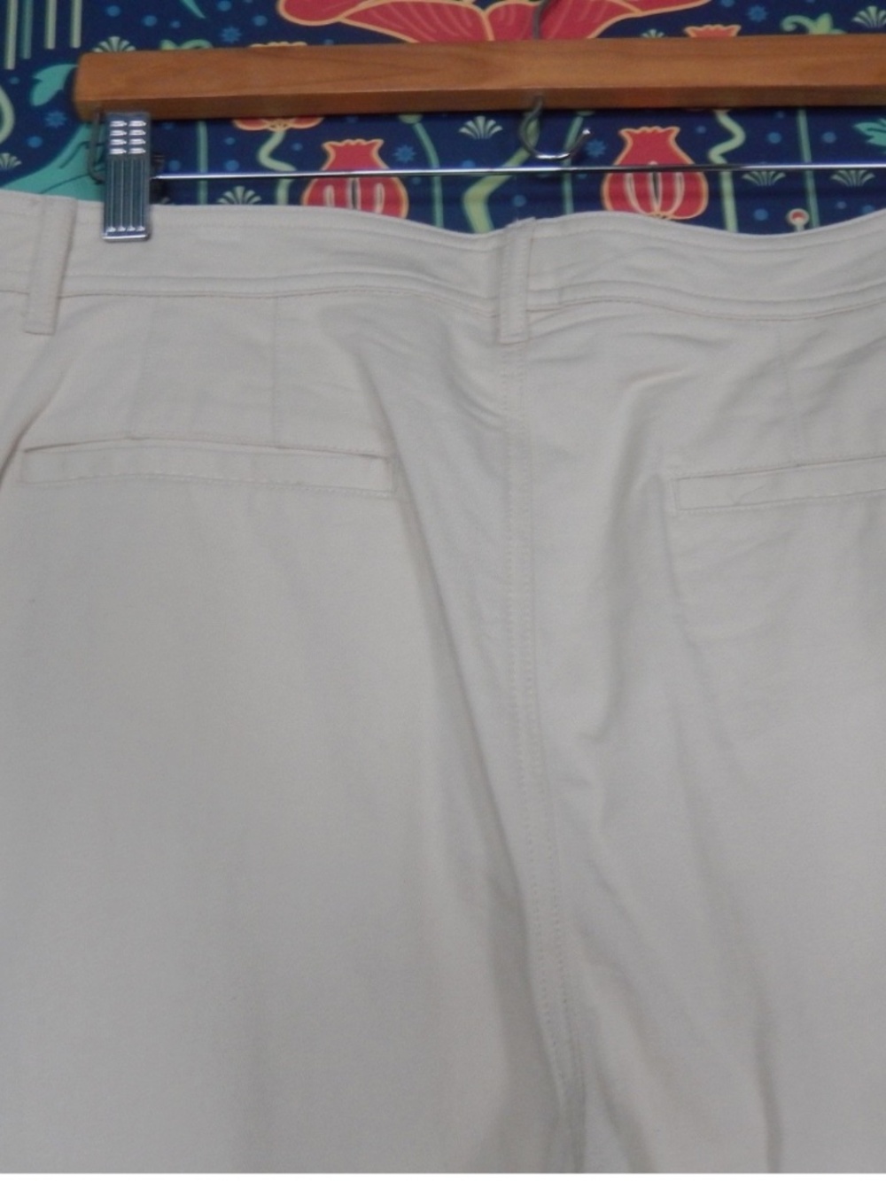 Lauren Ralph Lauren Beige Wide Leg Twill Cotton Chino Trousers Pants New 12 - Picture 8 of 8